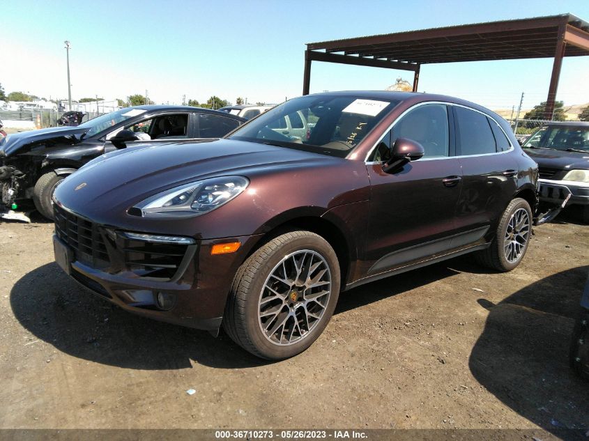 2017 PORSCHE MACAN S - WP1AB2A59HLB19825