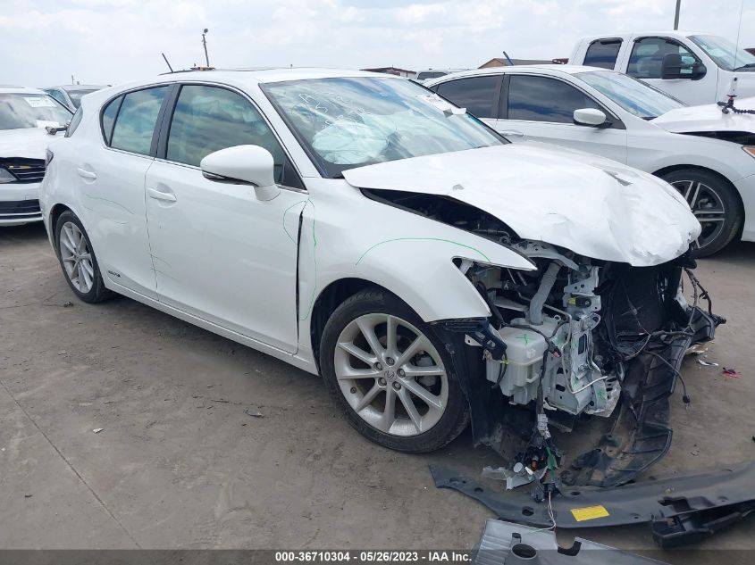 2013 LEXUS CT 200H HYBRID - JTHKD5BH0D2158456