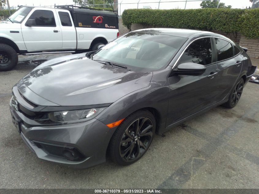 2021 HONDA CIVIC SEDAN SPORT - 2HGFC2F89MH553940