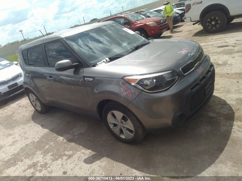 2016 KIA SOUL BASE - KNDJN2A23G7367185