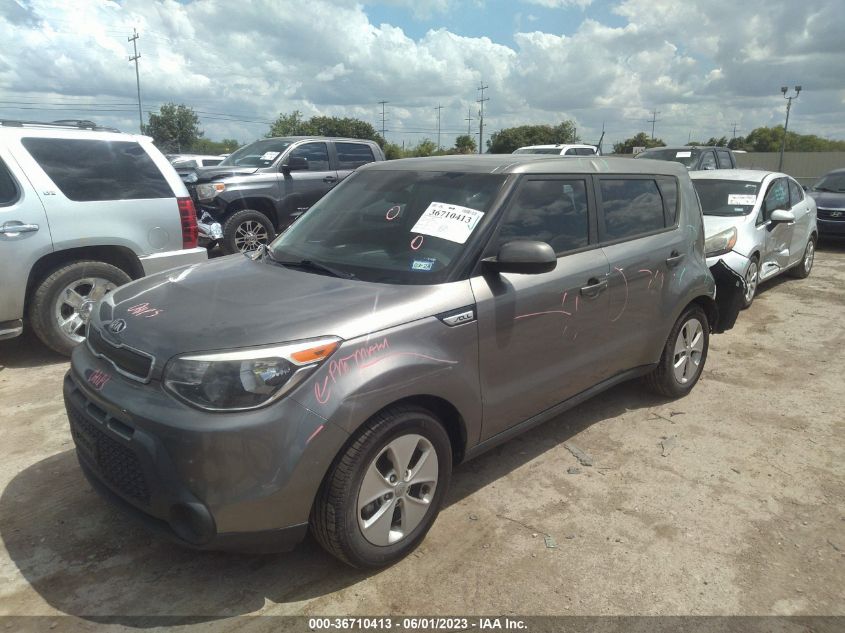 2016 KIA SOUL BASE - KNDJN2A23G7367185