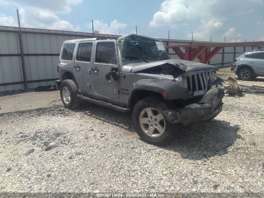 2016 JEEP WRANGLER UNLIMITED SPORT - 1C4BJWDG8GL141990