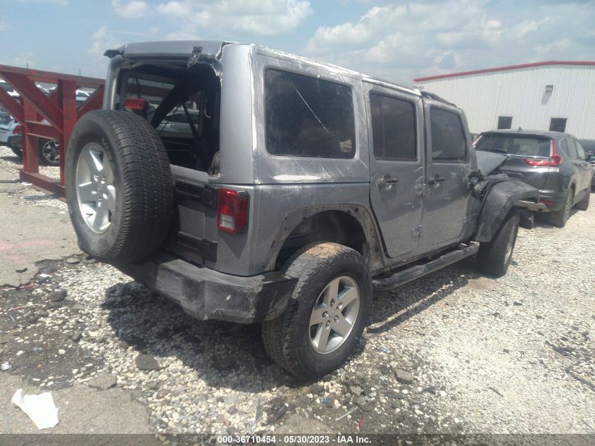 2016 JEEP WRANGLER UNLIMITED SPORT - 1C4BJWDG8GL141990