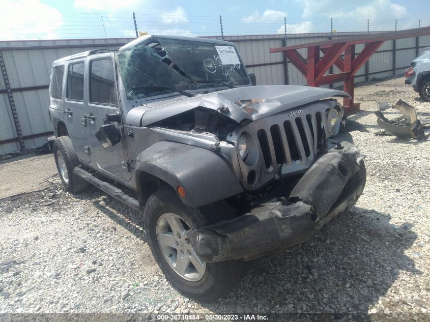 2016 JEEP WRANGLER UNLIMITED SPORT - 1C4BJWDG8GL141990