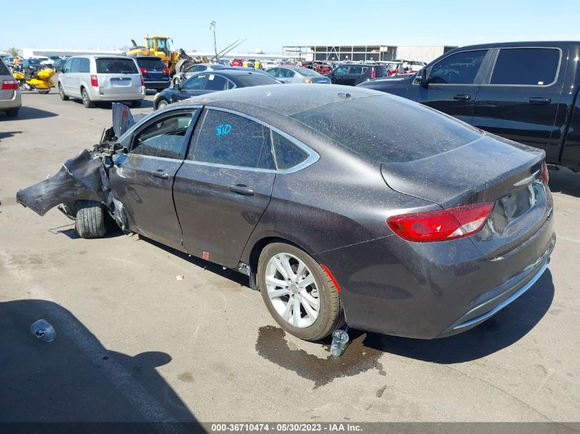 2015 CHRYSLER 200 LIMITED - 1C3CCCAB7FN696507