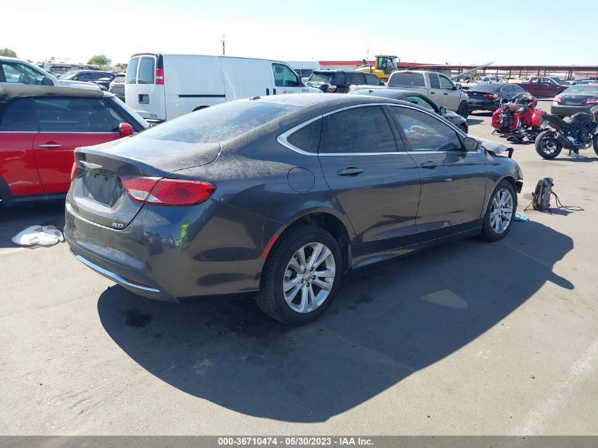2015 CHRYSLER 200 LIMITED - 1C3CCCAB7FN696507