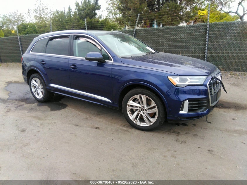 VIN WA1LXBF74ND020853 2022 AUDI Q7 PREMIUM PLUS