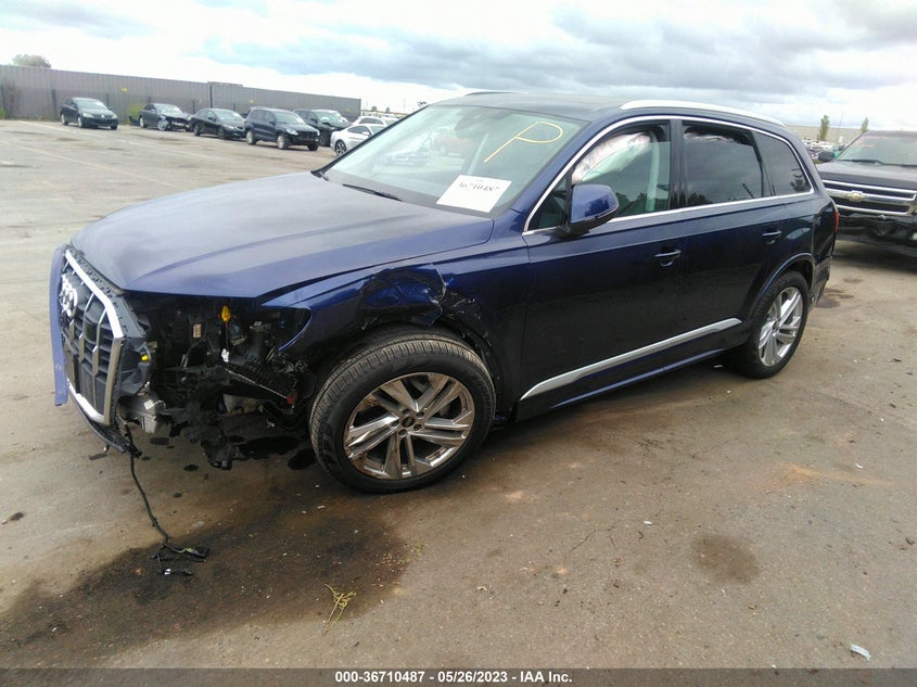 VIN WA1LXBF74ND020853 2022 AUDI Q7 PREMIUM PLUS