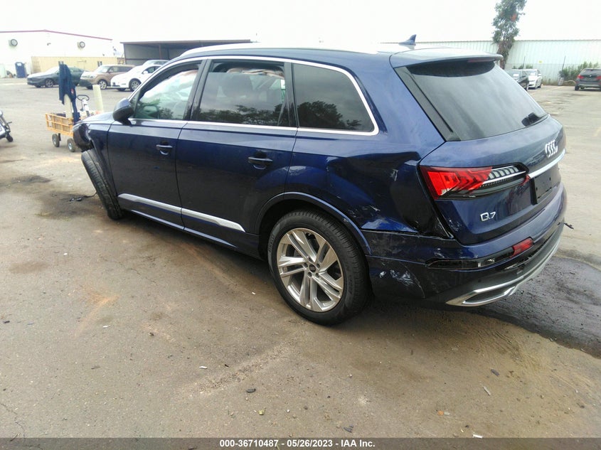 VIN WA1LXBF74ND020853 2022 AUDI Q7 PREMIUM PLUS