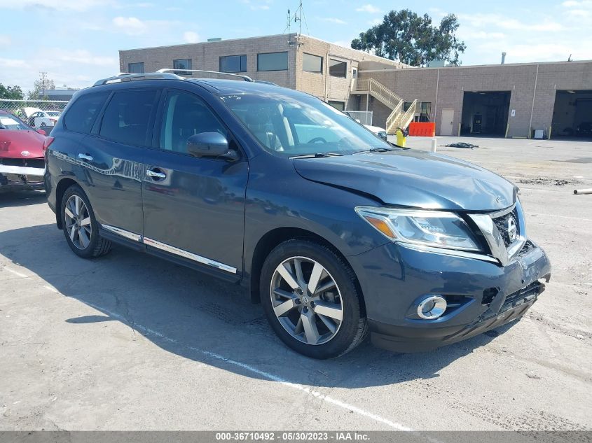 2015 NISSAN PATHFINDER PLATINUM - 5N1AR2MNXFC676146