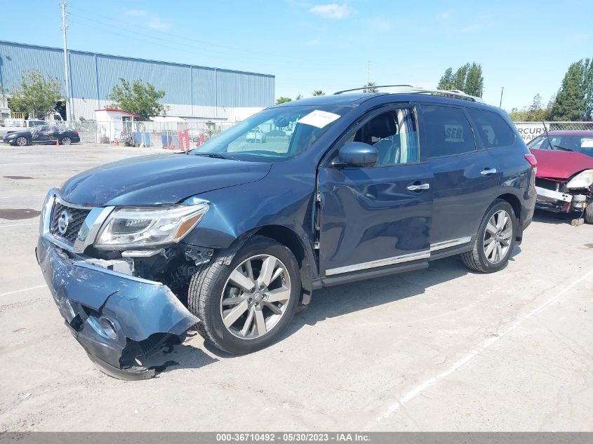 2015 NISSAN PATHFINDER PLATINUM - 5N1AR2MNXFC676146