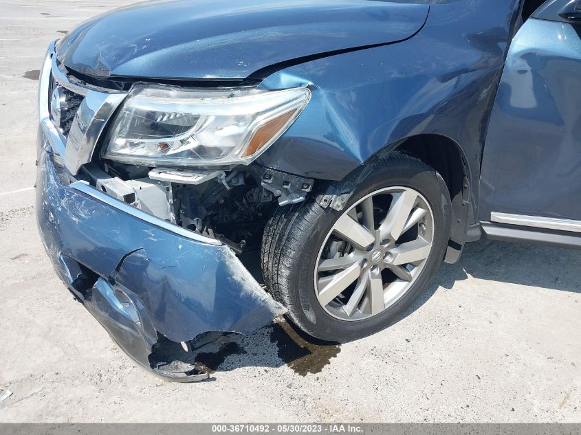 2015 NISSAN PATHFINDER PLATINUM - 5N1AR2MNXFC676146