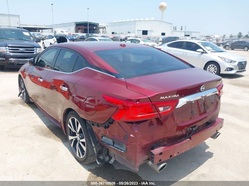 2017 NISSAN MAXIMA S - 1N4AA6AP9HC388538