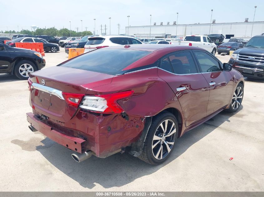 2017 NISSAN MAXIMA S - 1N4AA6AP9HC388538