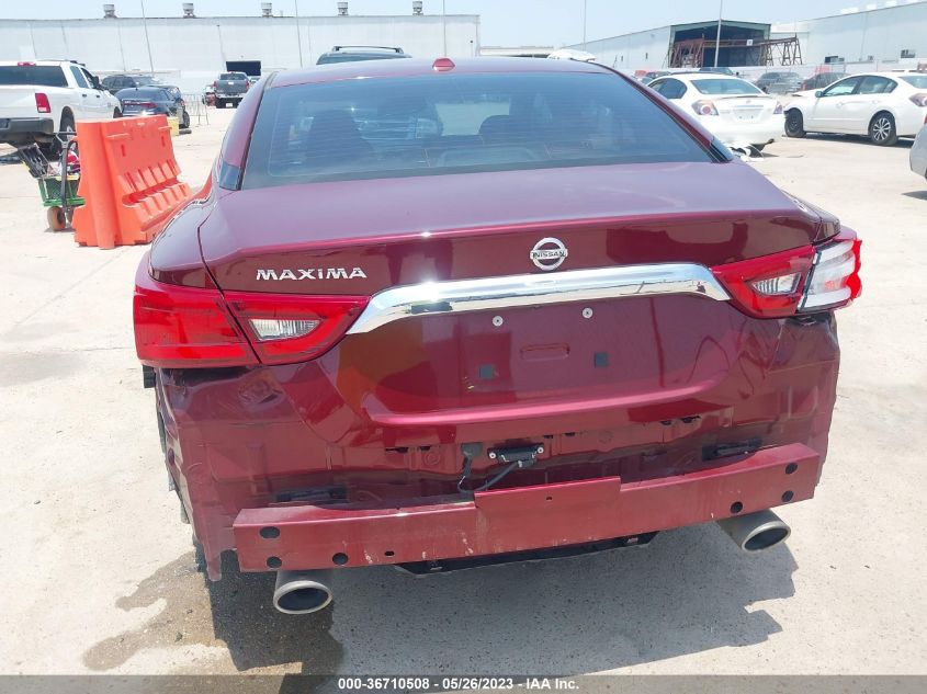 2017 NISSAN MAXIMA S - 1N4AA6AP9HC388538