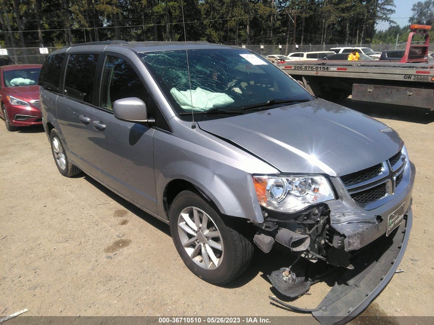 VIN 2C4RDGCG7KR772811 2019 DODGE GRAND CARAVAN SXT