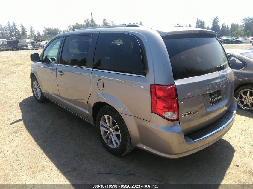 VIN 2C4RDGCG7KR772811 2019 DODGE GRAND CARAVAN SXT