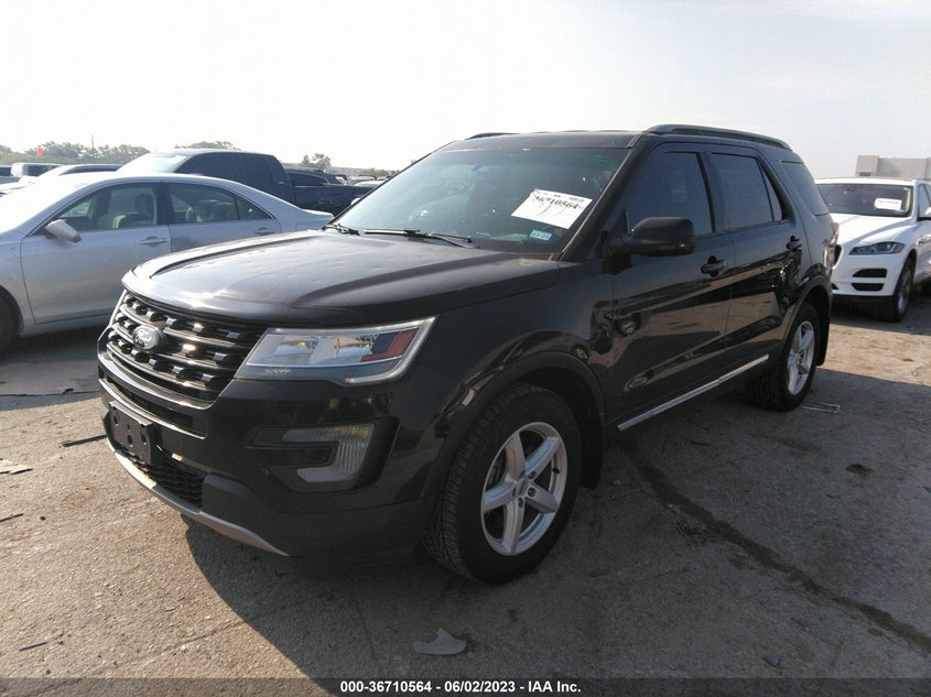 VIN 1FM5K8D85HGA37655 2017 FORD EXPLORER XLT