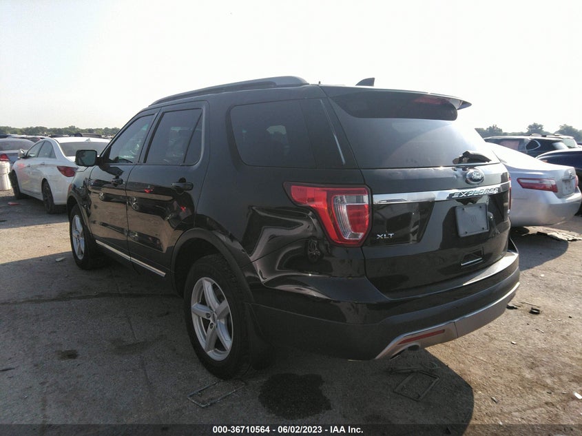 VIN 1FM5K8D85HGA37655 2017 FORD EXPLORER XLT