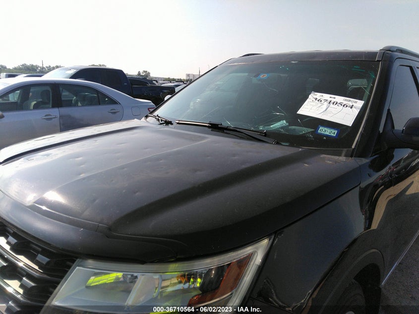 VIN 1FM5K8D85HGA37655 2017 FORD EXPLORER XLT