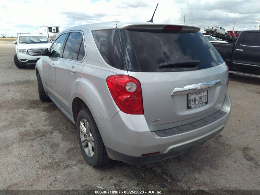 2013 CHEVROLET EQUINOX LS - 2GNFLCEK3D6400877