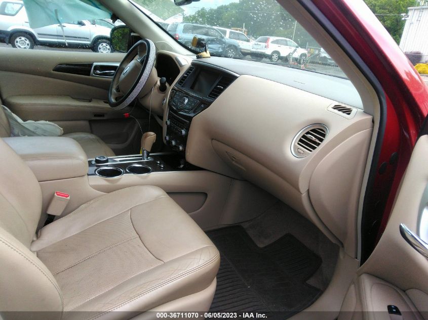 2013 NISSAN PATHFINDER PLATINUM - 5N1AR2MM6DC608656