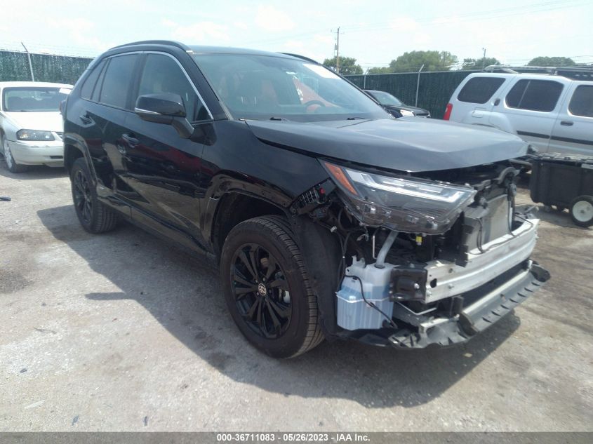 2022 TOYOTA RAV4 HYBRID SE - 4T3T6RFV1NU083461
