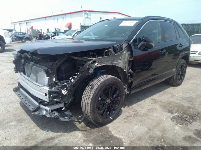 2022 TOYOTA RAV4 HYBRID SE - 4T3T6RFV1NU083461