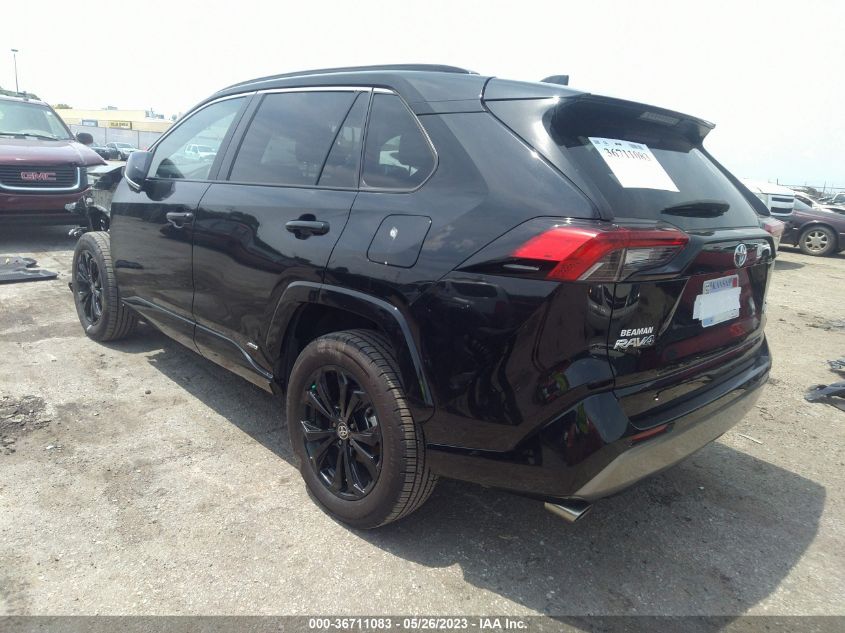 2022 TOYOTA RAV4 HYBRID SE - 4T3T6RFV1NU083461