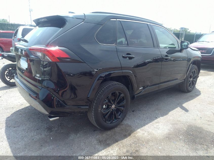 2022 TOYOTA RAV4 HYBRID SE - 4T3T6RFV1NU083461