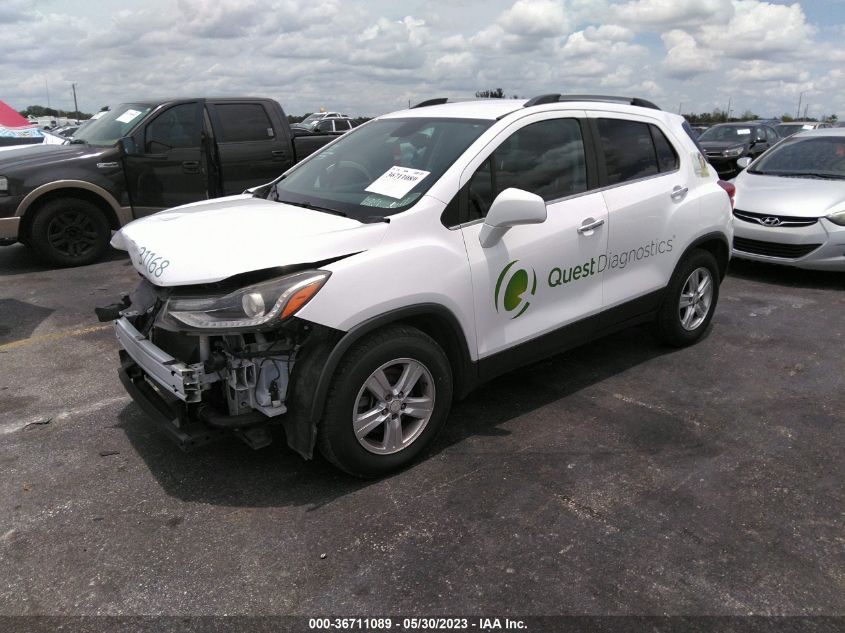 2017 CHEVROLET TRAX LT - 3GNCJLSB7HL261738