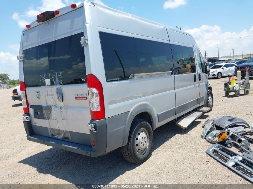 2018 RAM PROMASTER WINDOW VAN - 3C6TRVPGXJE143704