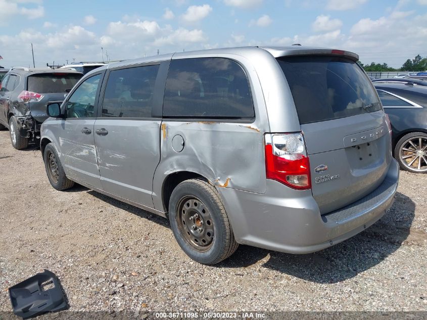 2019 DODGE GRAND CARAVAN SE - 2C4RDGBG8KR521796