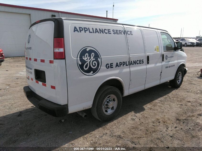 2019 CHEVROLET EXPRESS CARGO VAN - 1GCWGAFG2K1234573