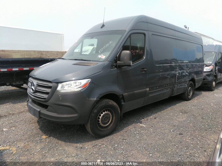VIN WD4PF1CD8KP153081 2019 MERCEDES-BENZ SPRINTER VAN