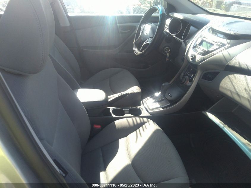 2013 HYUNDAI ELANTRA GLS PZEV - KMHDH4AE2DU578977