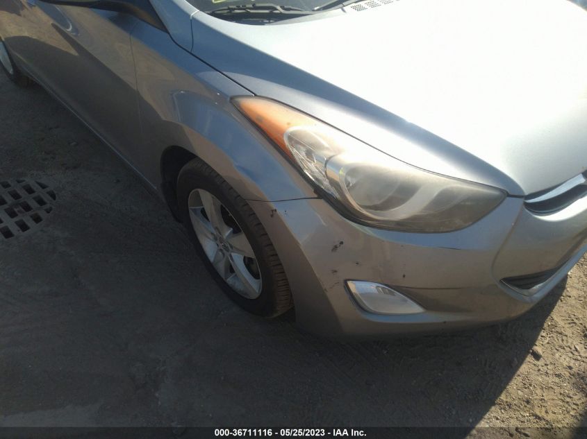 2013 HYUNDAI ELANTRA GLS PZEV - KMHDH4AE2DU578977