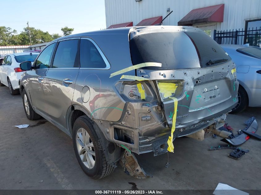 2017 KIA SORENTO LX V6 - 5XYPGDA54HG277378