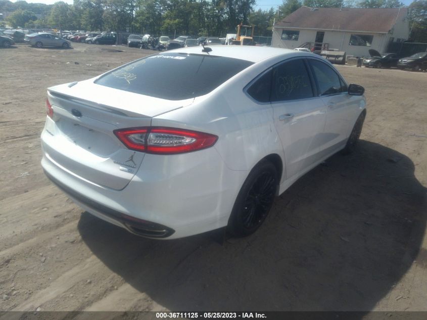 2014 FORD FUSION TITANIUM - 3FA6P0D94ER153704