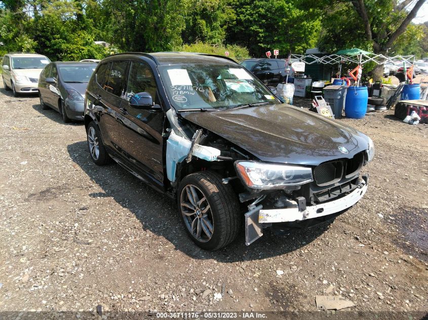 2017 BMW X3 XDRIVE35I - 5UXWX7C32H0U43393