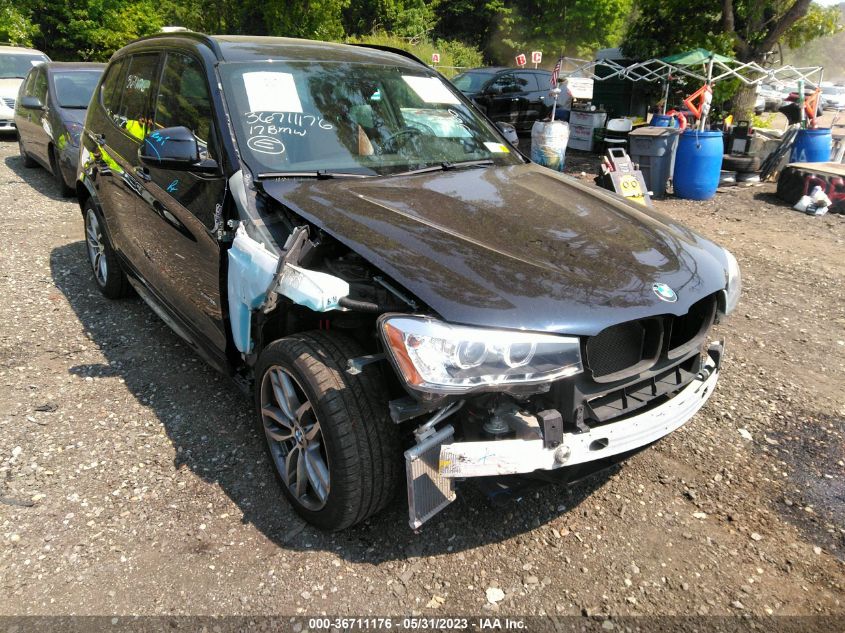 2017 BMW X3 XDRIVE35I - 5UXWX7C32H0U43393