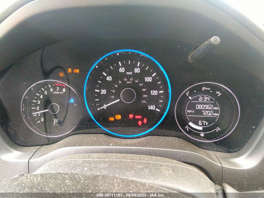 2019 HONDA HR-V SPORT - 3CZRU6H11KG717219