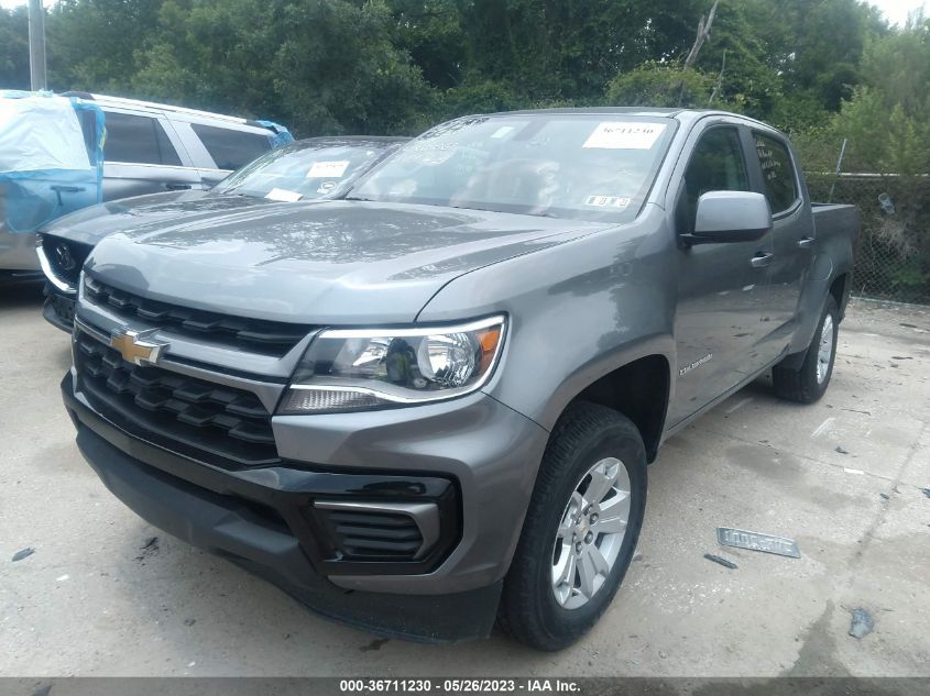 2021 CHEVROLET COLORADO 2WD LT - 1GCGSCEN1M1150956