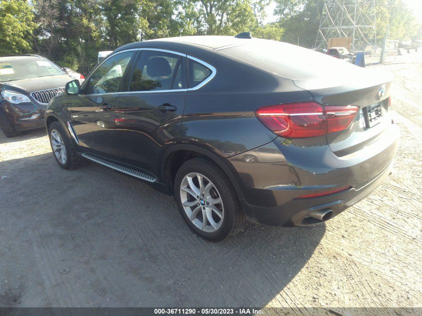 2016 BMW X6 XDRIVE35I - 5UXKU2C55G0N80497