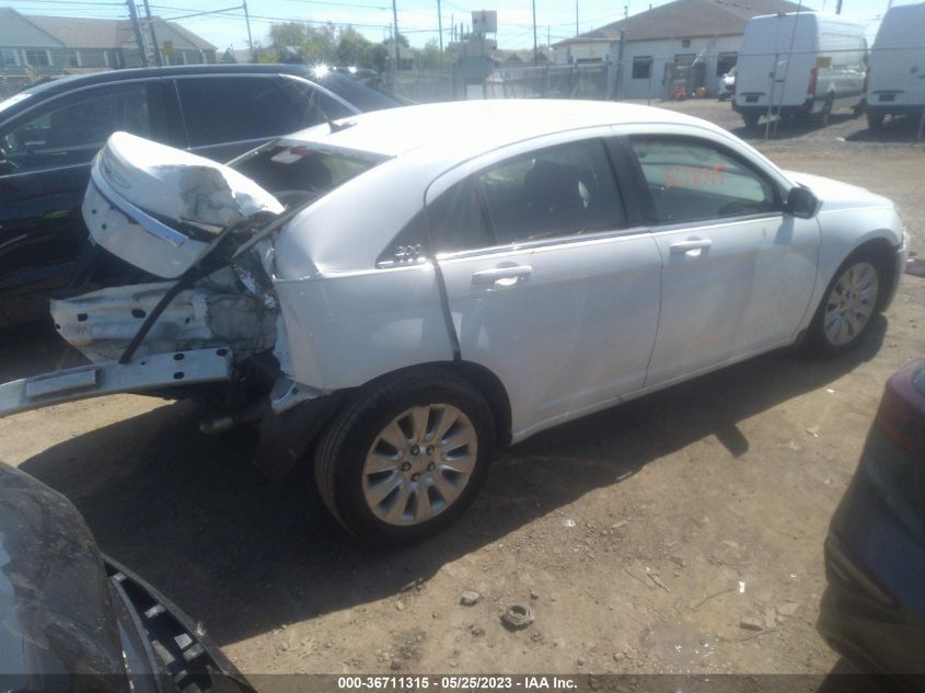 2013 CHRYSLER 200 LX - 1C3CCBAG0DN726644