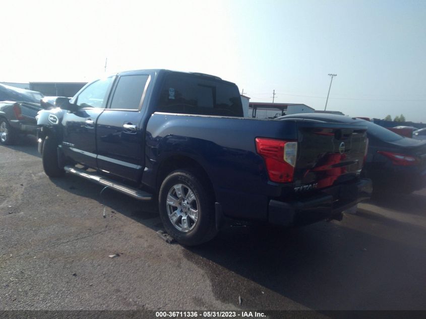 2017 NISSAN TITAN SV - 1N6AA1E62HN565978