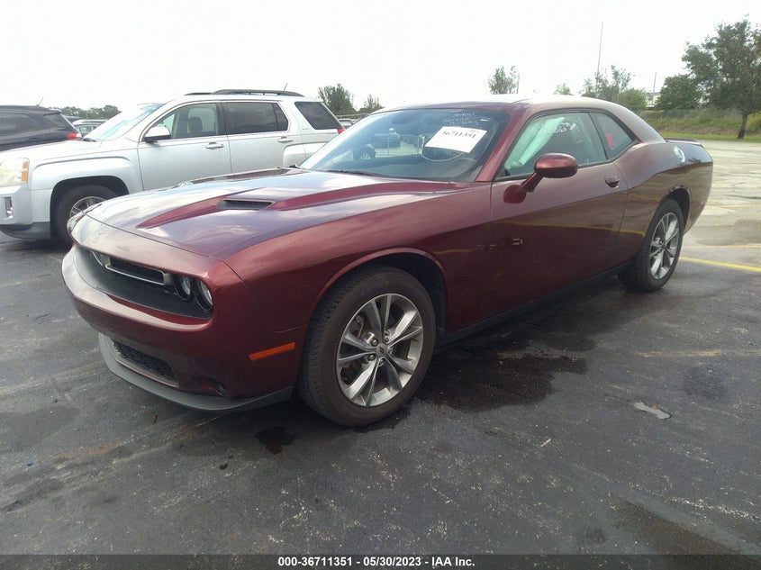 VIN 2C3CDZGG5MH506468 2021 DODGE CHALLENGER SXT