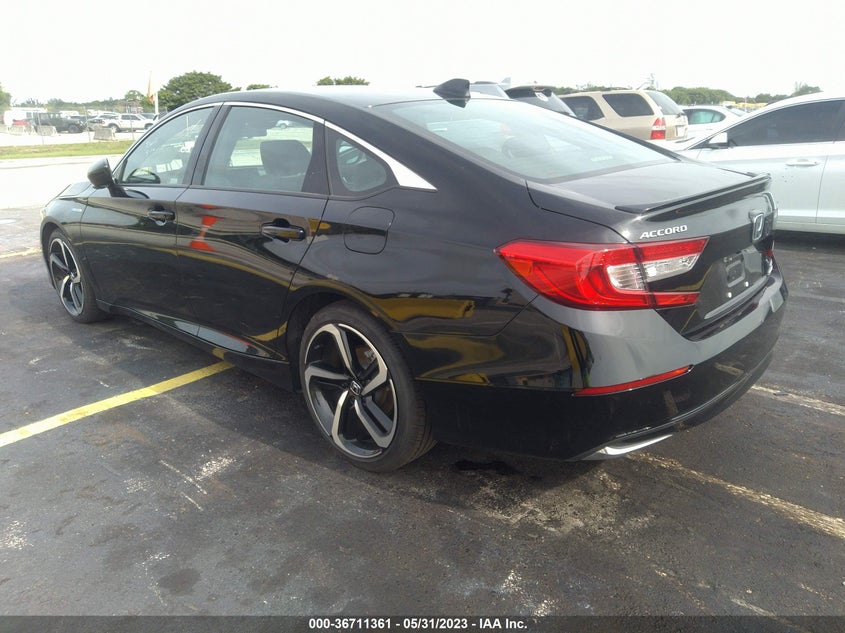 VIN 1HGCV3F29NA024518 2022 HONDA ACCORD HYBRID SPORT