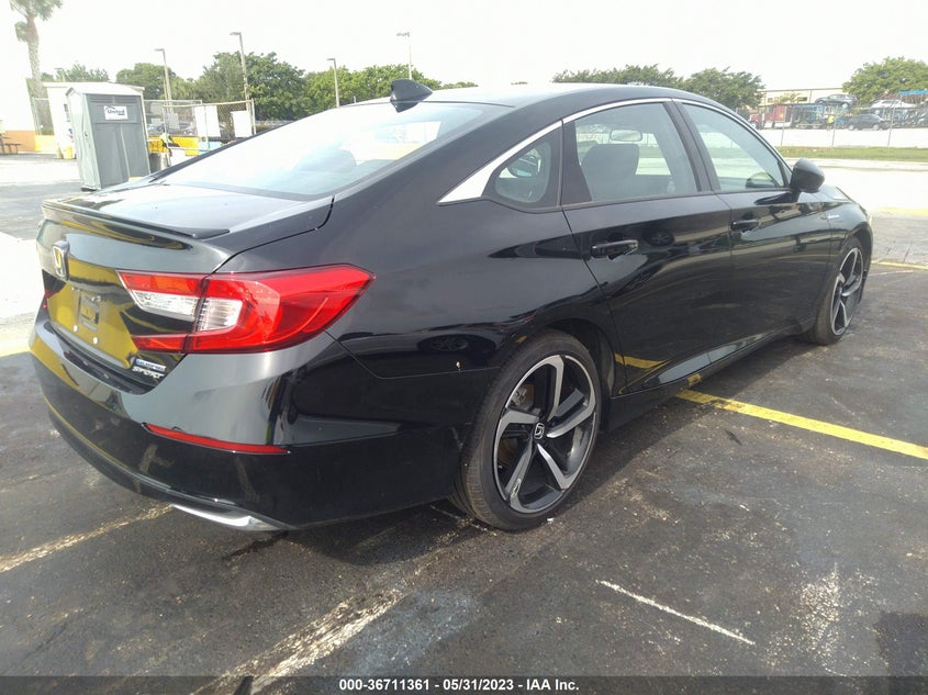 VIN 1HGCV3F29NA024518 2022 HONDA ACCORD HYBRID SPORT