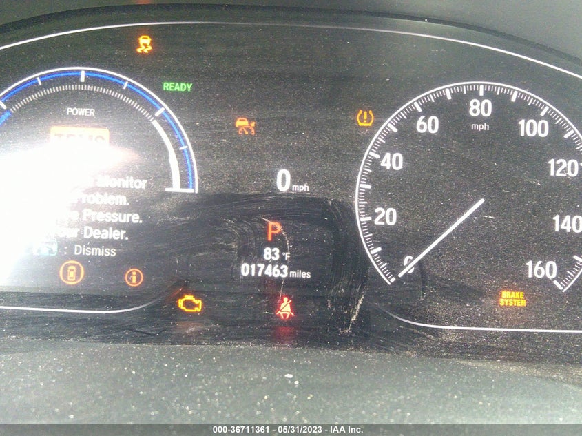 VIN 1HGCV3F29NA024518 2022 HONDA ACCORD HYBRID SPORT